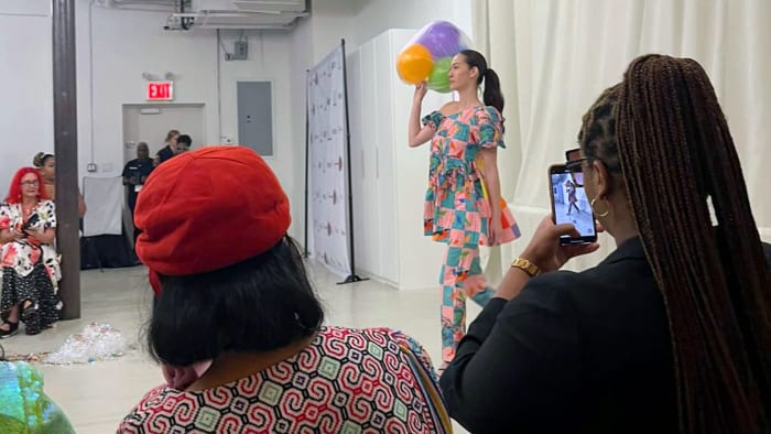 The Aart NYC runway show for NYFW BLK.